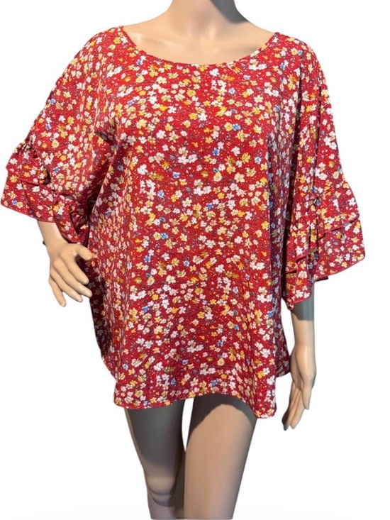 SHEIN Tops - ➕💰BOGO FREE SHEIN Floral Print Top